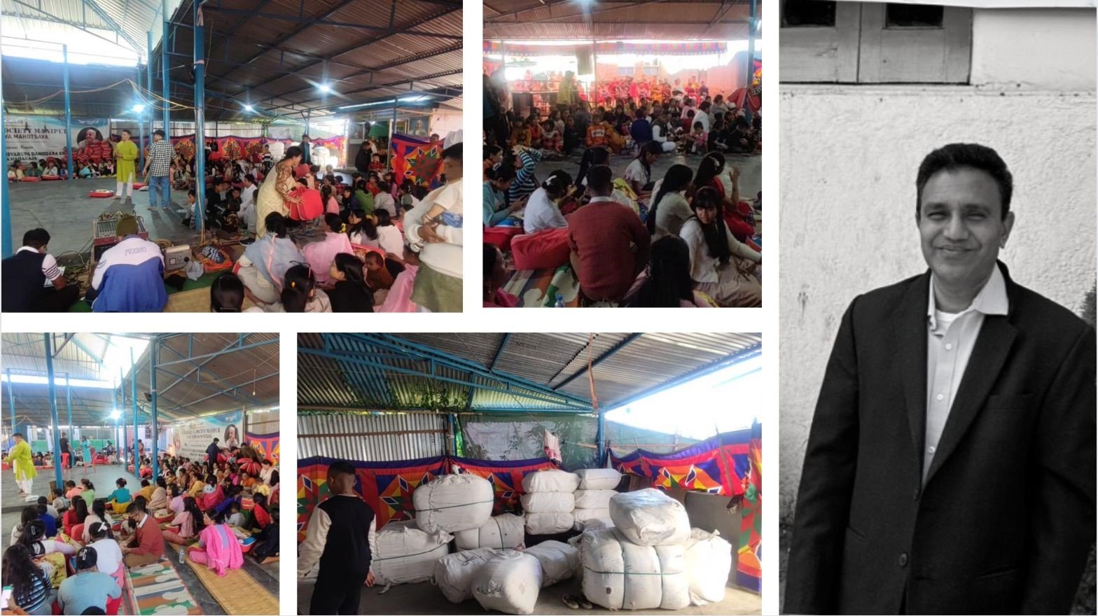 SMRATA Extends a Helping Hand: Dr. Sarat Addanki’s Commitment in the Wake of Manipur Riots