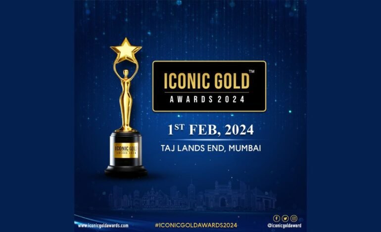 The Prestigious Iconic Gold Awards 2024 to Illuminate Mumbai on February 1st