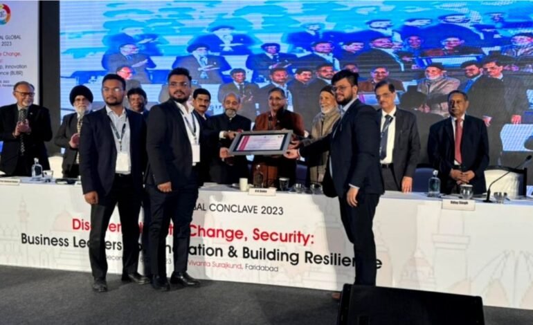 IG Drones Wins the Excellence Award for best Disaster Management for Sikkim Flood Response