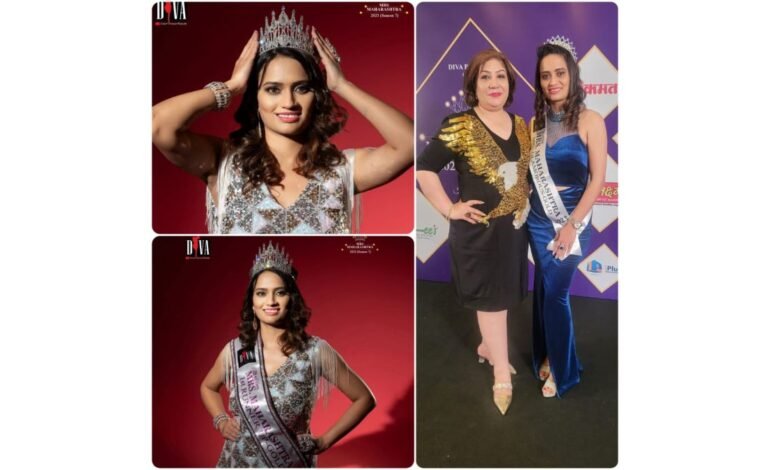 Nagpur’s Shweta Shahare, an aviation professional, literally flies high winning two crowns at DIVA Pageants’ Mrs Maharashtra 2023