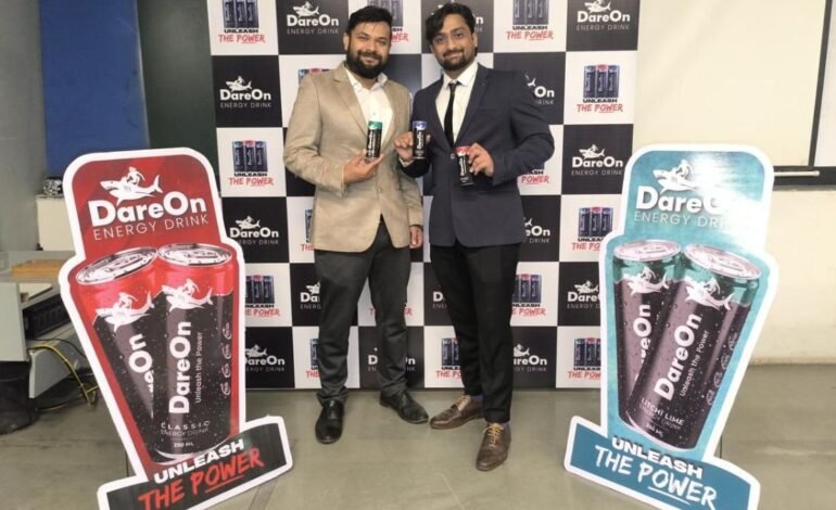 Unleash the Power: DareOn Energy Drink launched in Ahmedabad