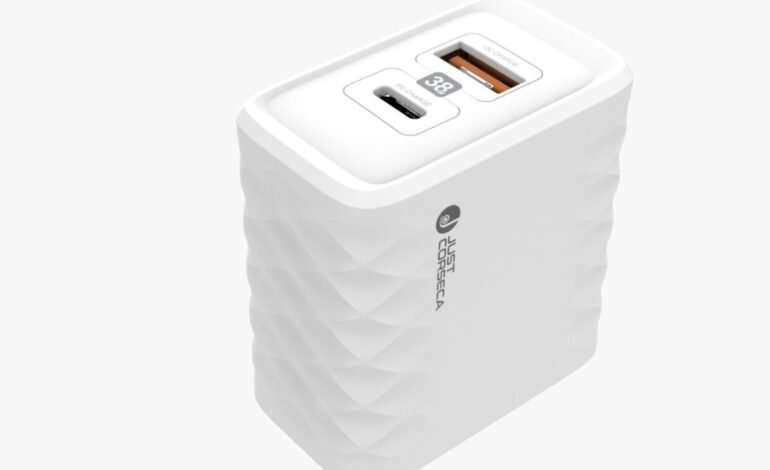 JUST CORSECA Unveils Stylish and Powerful SSPEED and STORM Charger Range for Modern Consumers
