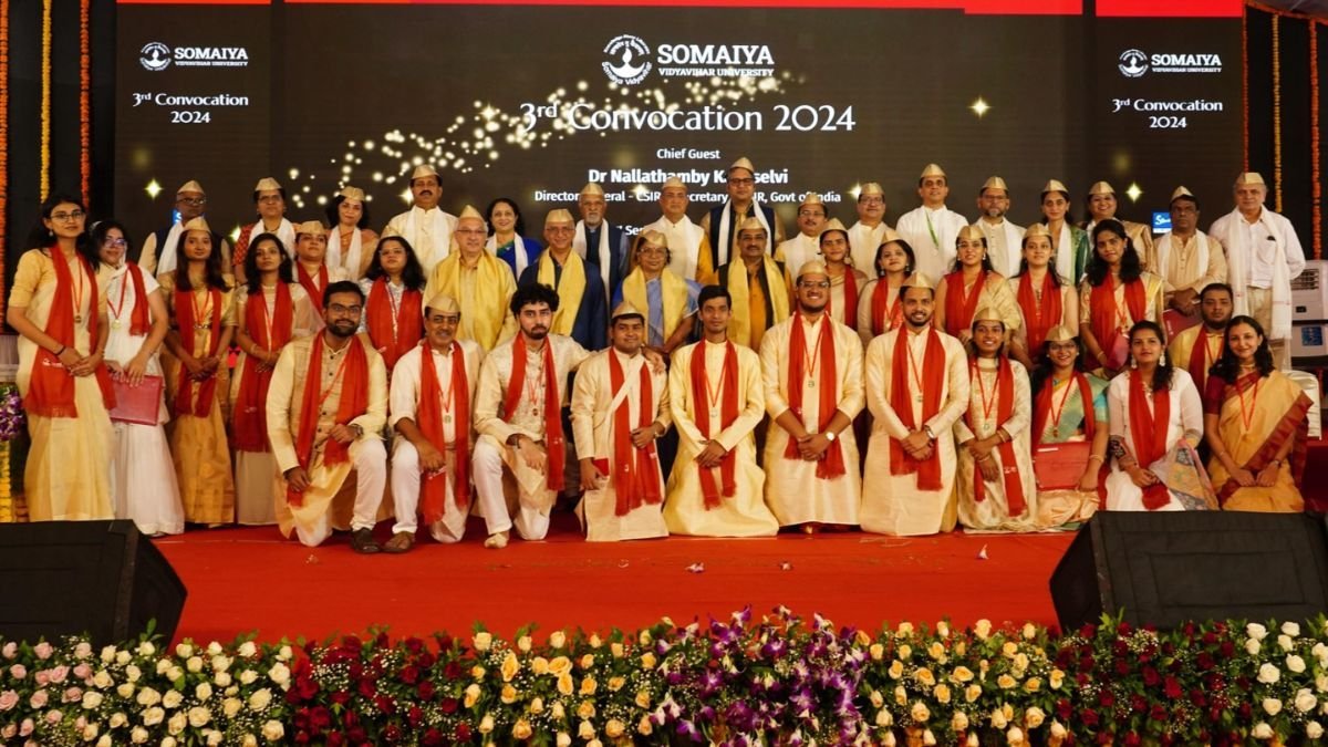 Somaiya Vidyavihar University Hosts 3rd Convocation with chief guest Dr N Kalaiselvi