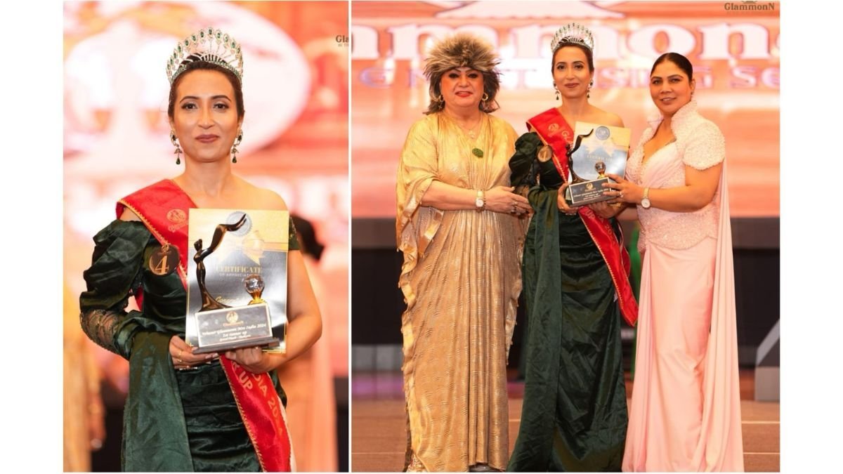 Archana Naik Crowned Mrs. India 2024 1st Runner-Up at Glammon, Malaysia