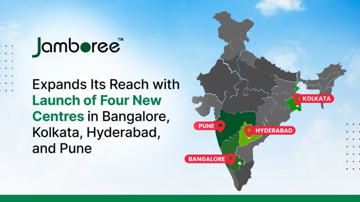 Jamboree Education Launches Four New Centres in Bangalore, Kolkata, Hyderabad, and Pune