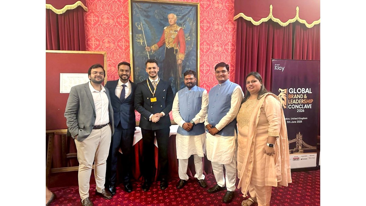Acharya Bhavinbhai Pandya and Acharya Mananbhai Pandya Honoured with the Global Leader of the Year 2026 Award at the House of Lords, London